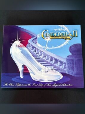 Walt Disney Cinderella II Sparkling Glass Slipper 4 Lithographs
